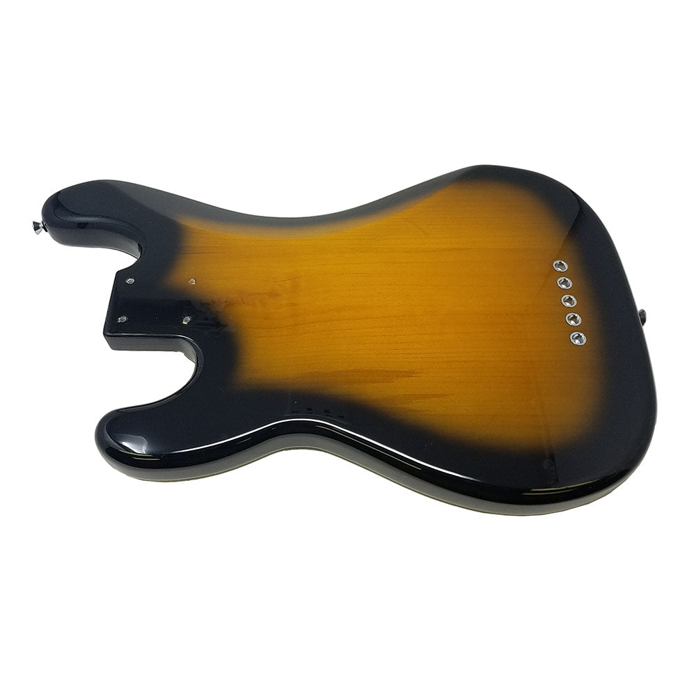 Allen Eden Guitars 5-String Electric Bass Guitar Body Tobacco Burst