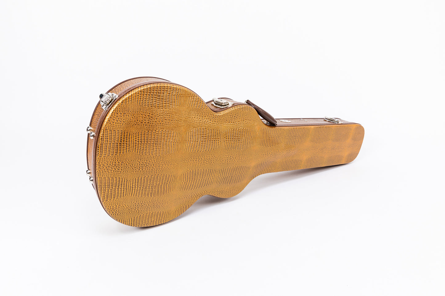 Allen Eden Arch Top Les Paul Alligator Tolex Guitar Case