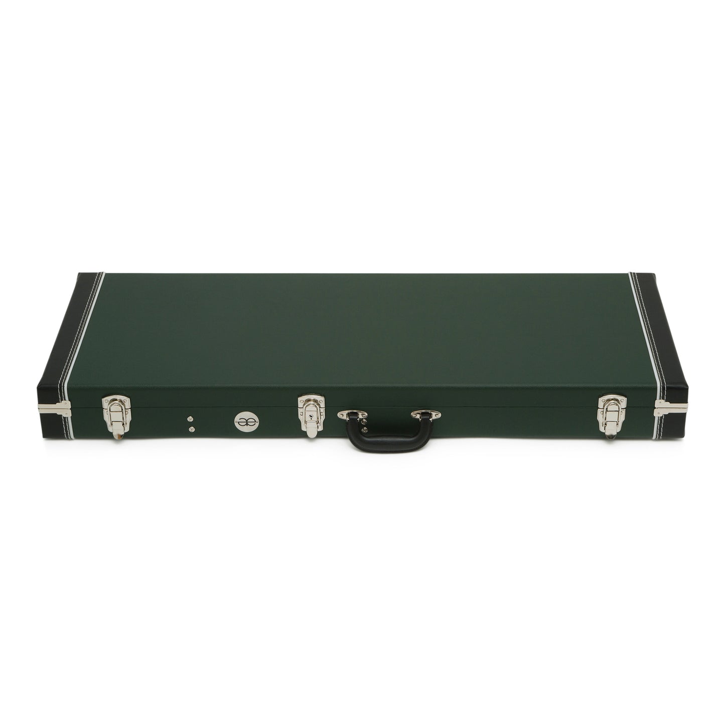 Allen Eden British Race Green Guitar Case w/ Cream Interior for Strat/Tele Styles