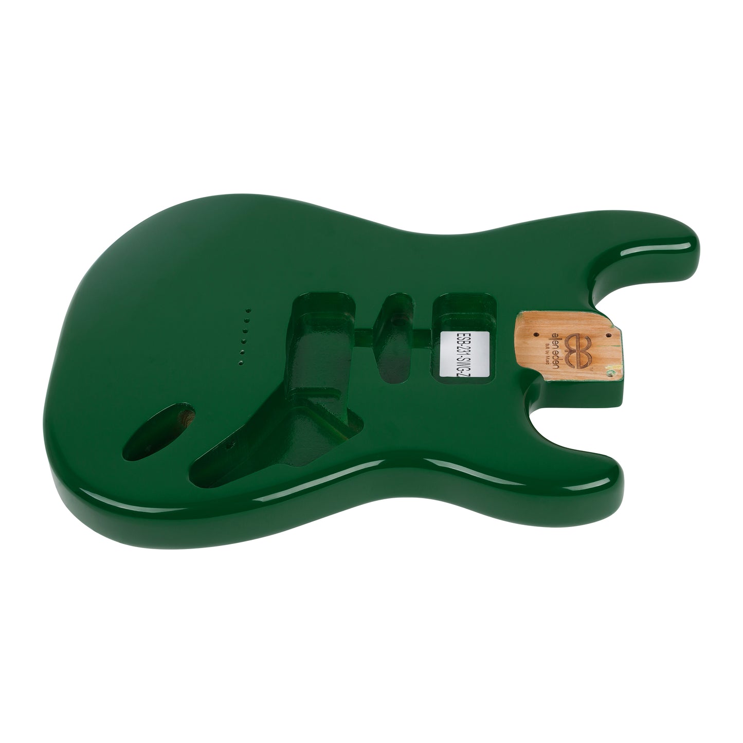 AE Guitars® S-Style Alder Replacement Guitar Body British Race Green