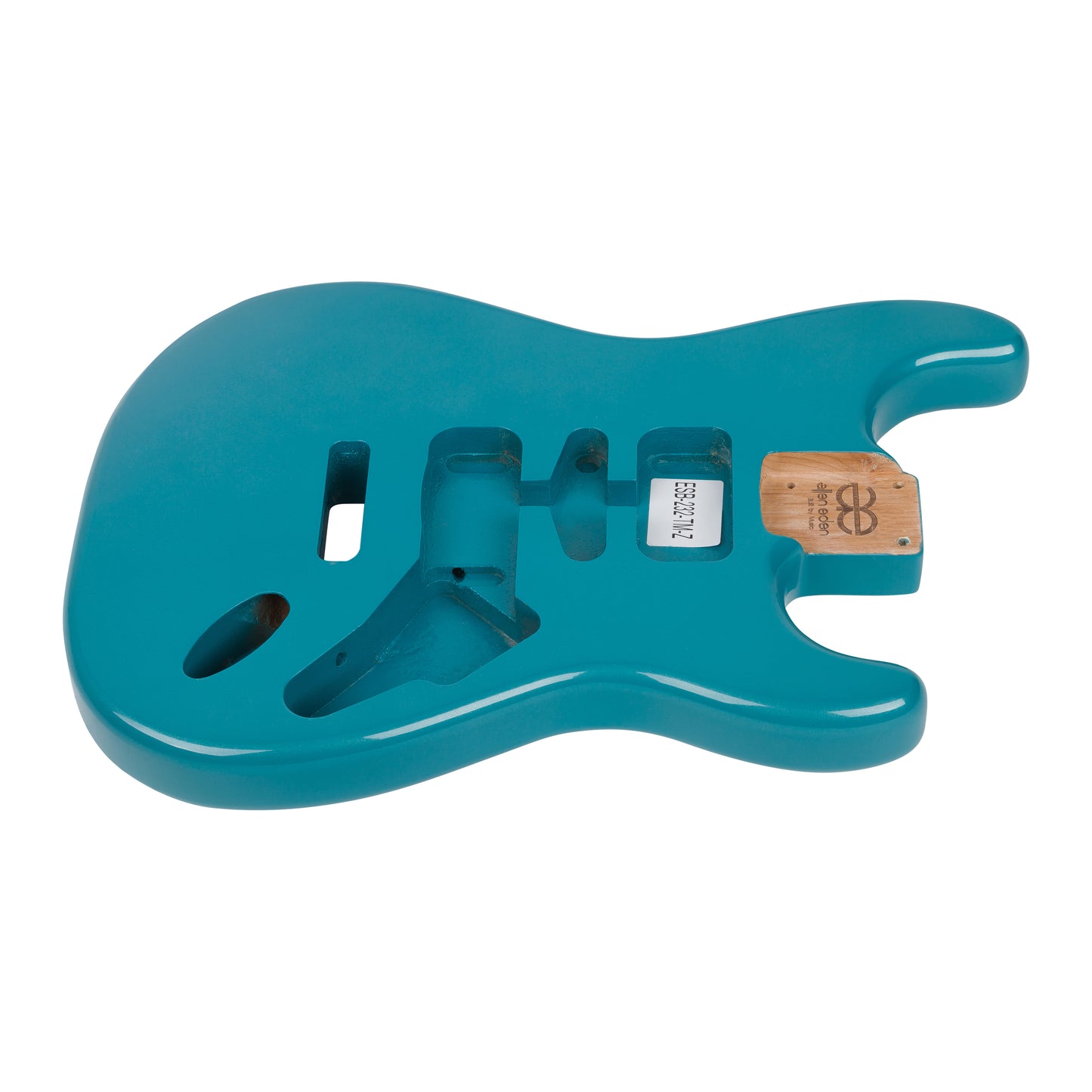 AE Guitars® S-Style Alder Replacement Guitar Body Turqoise Metallic