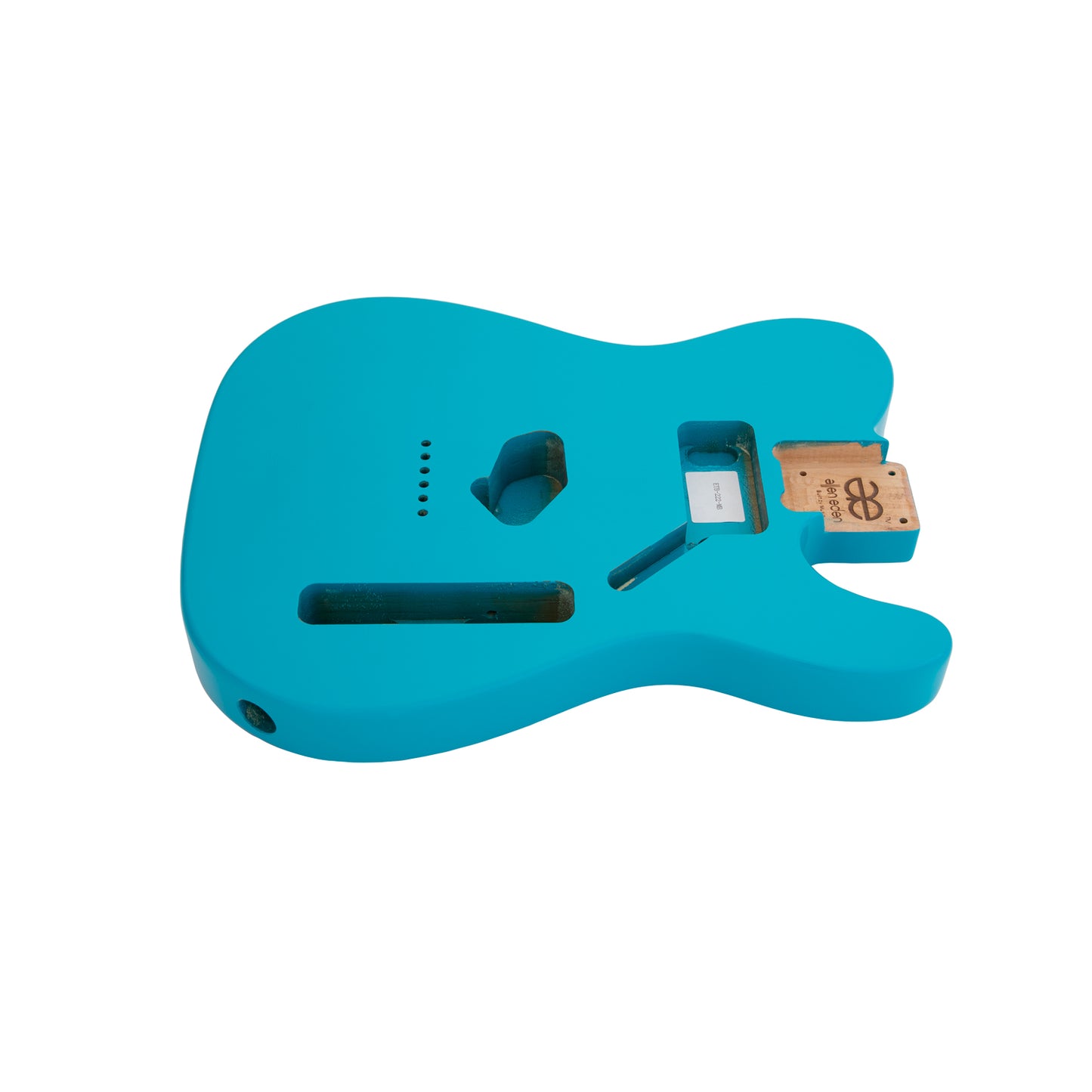 AE Guitars® T-Style Alder Replacement Guitar Body Miami Blue