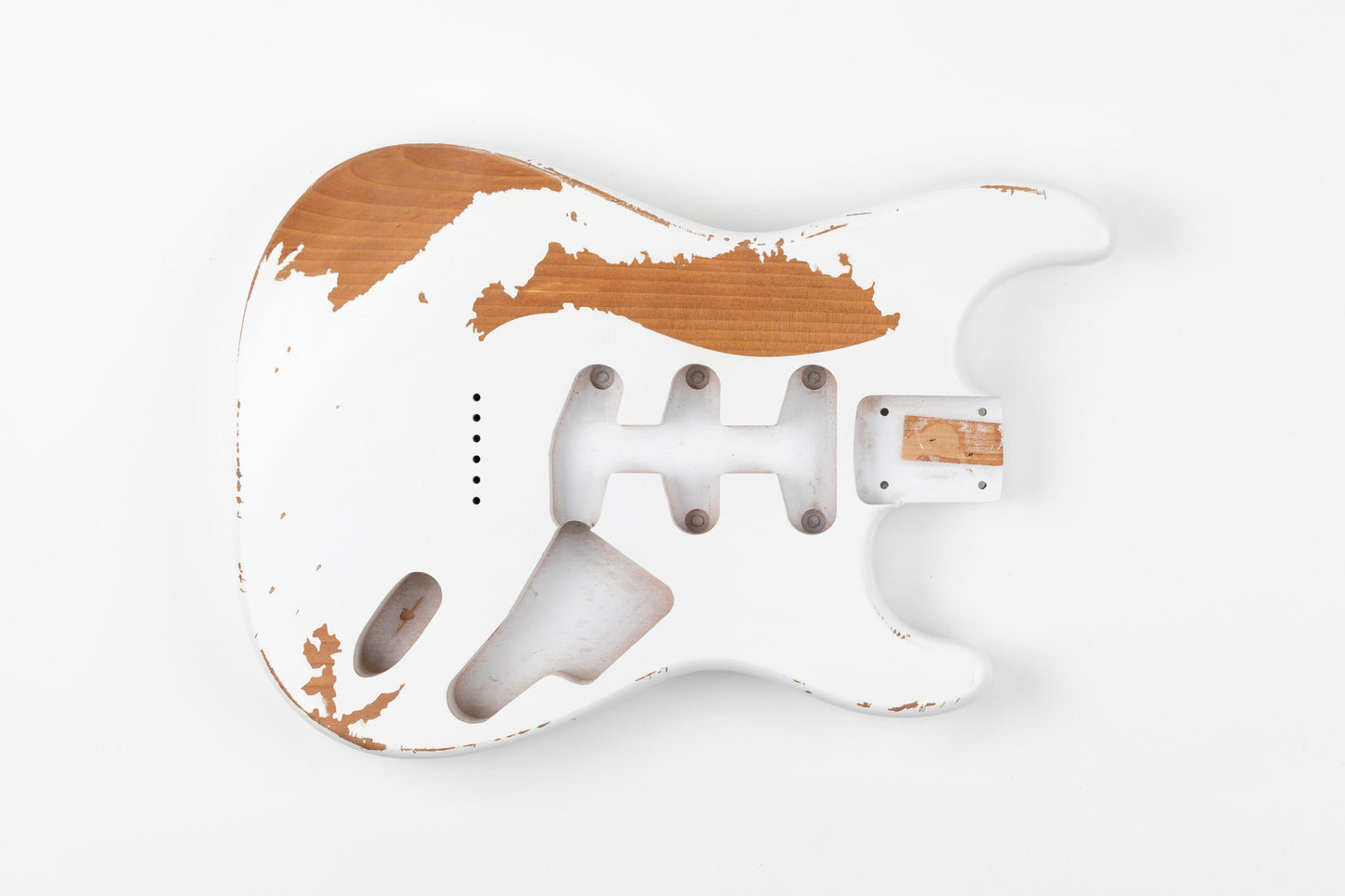 AE Guitars® Artifact Series Replacement Hardtail Guitar Body - Antique White