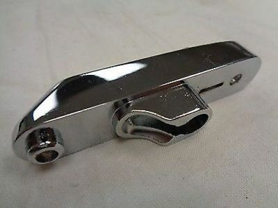 Chrome Adjustable Modern Bass Guitar Bridge Tailpiece