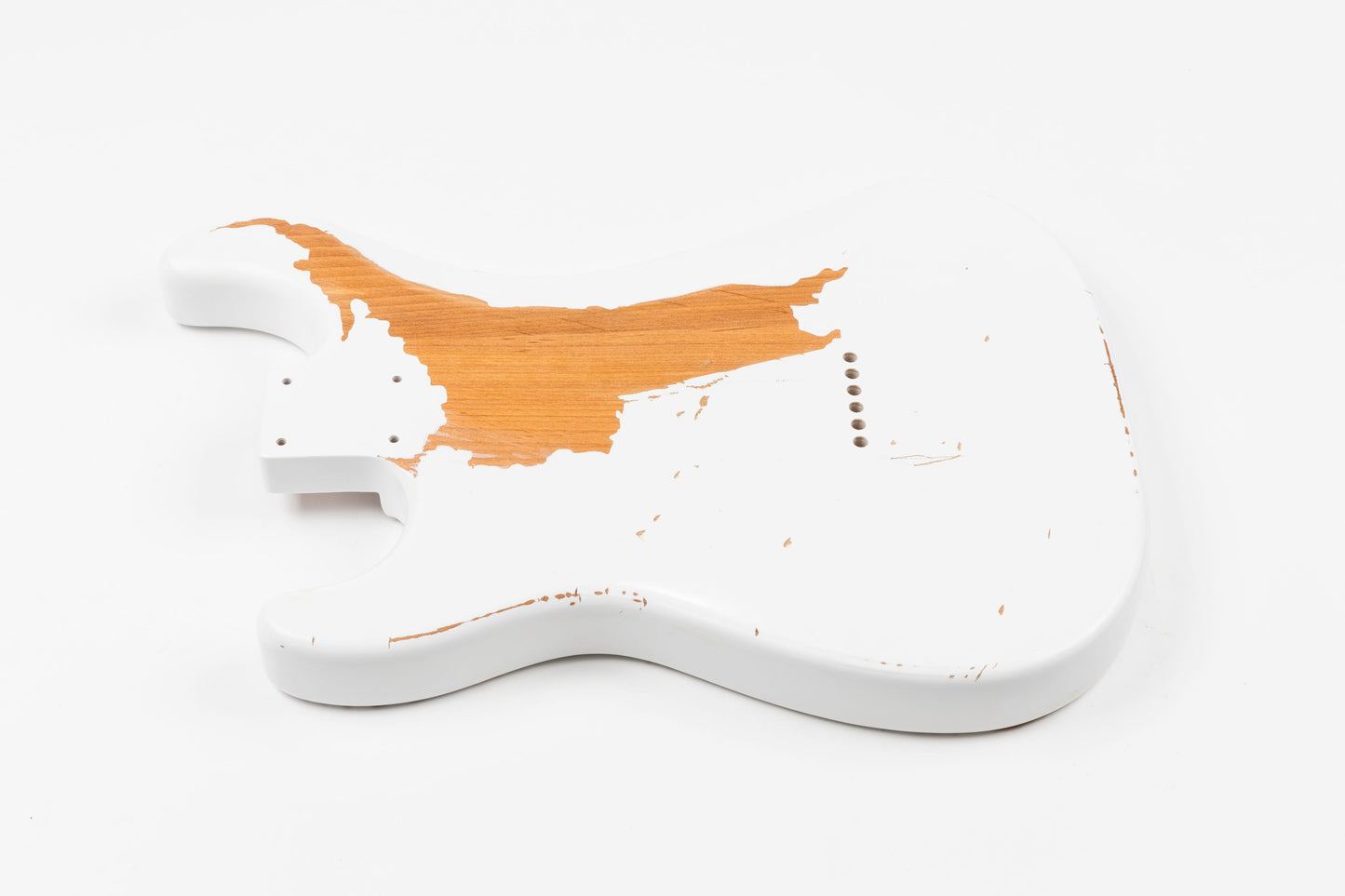 AE Guitars® Artifact Series Replacement Hardtail Guitar Body - Antique White