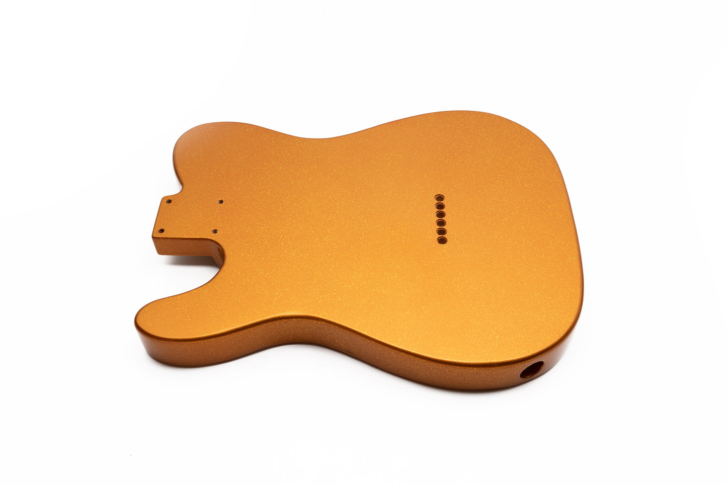 AE Guitars® T-Style Paulownia Replacement Guitar Body Gold Flake