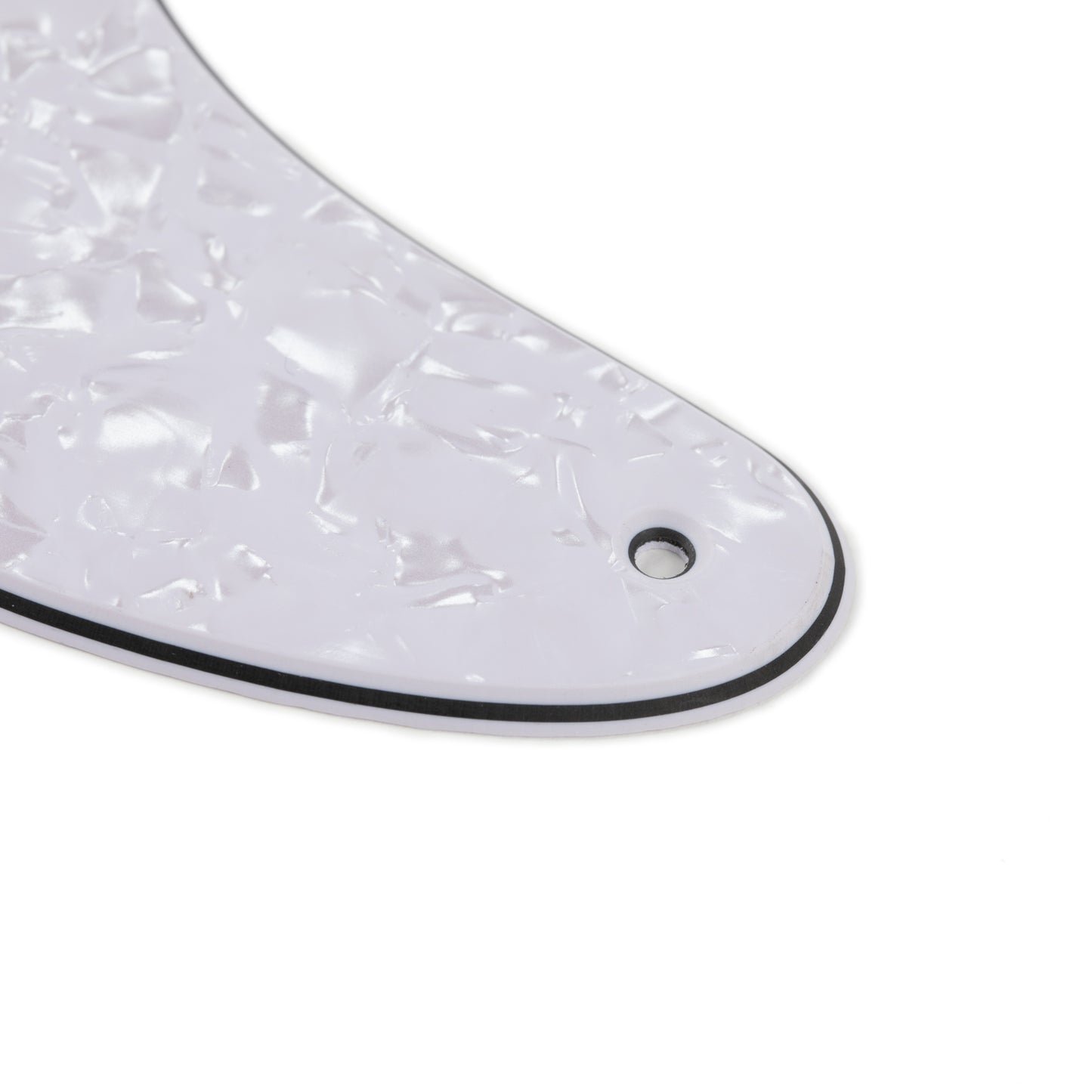 AE Guitars® S Tele 3-PLY WP/B/W White Pearl Pickguard