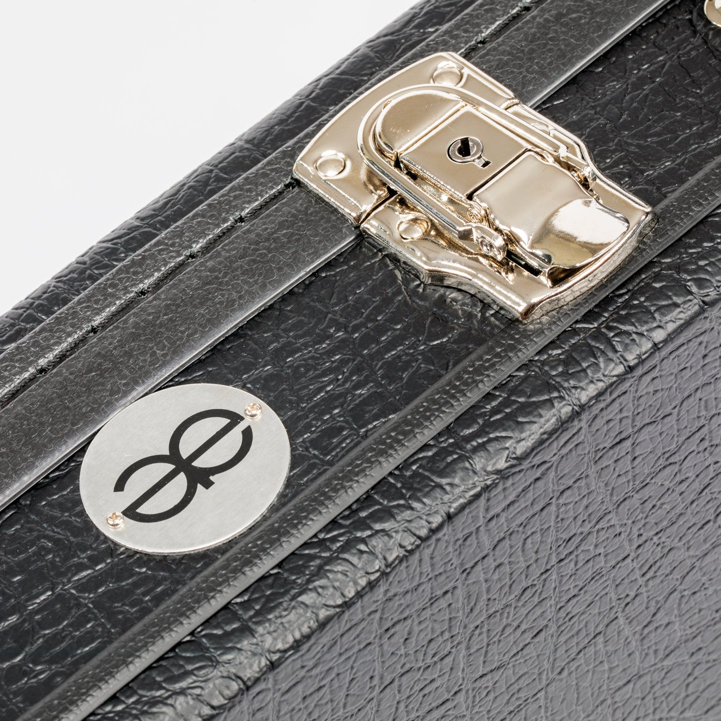 Teardrop Black Tolex & Leopard Plush for Strat/Tele Styles