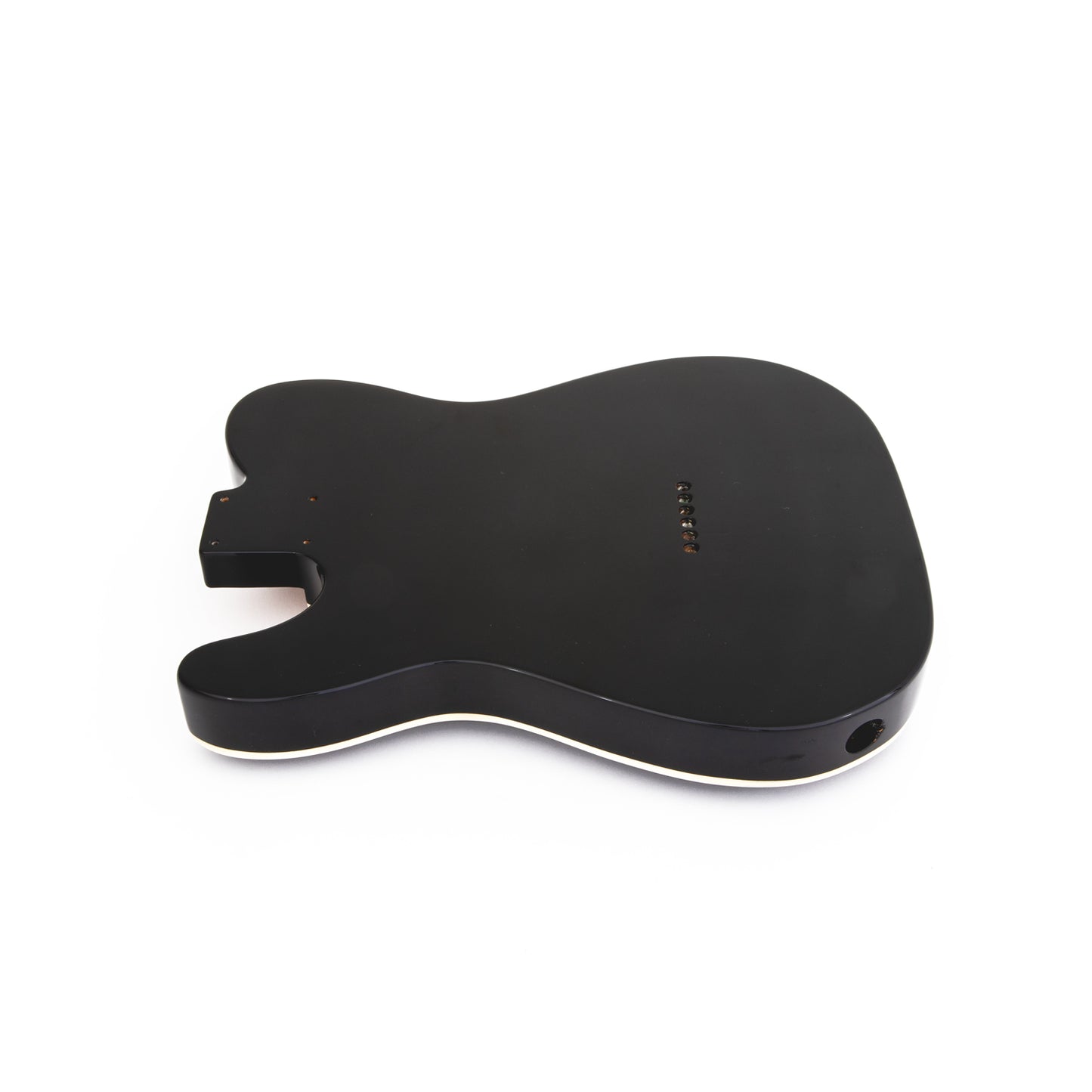 AE Guitars® T-Style Alder Replacement Guitar Body Black with Binding
