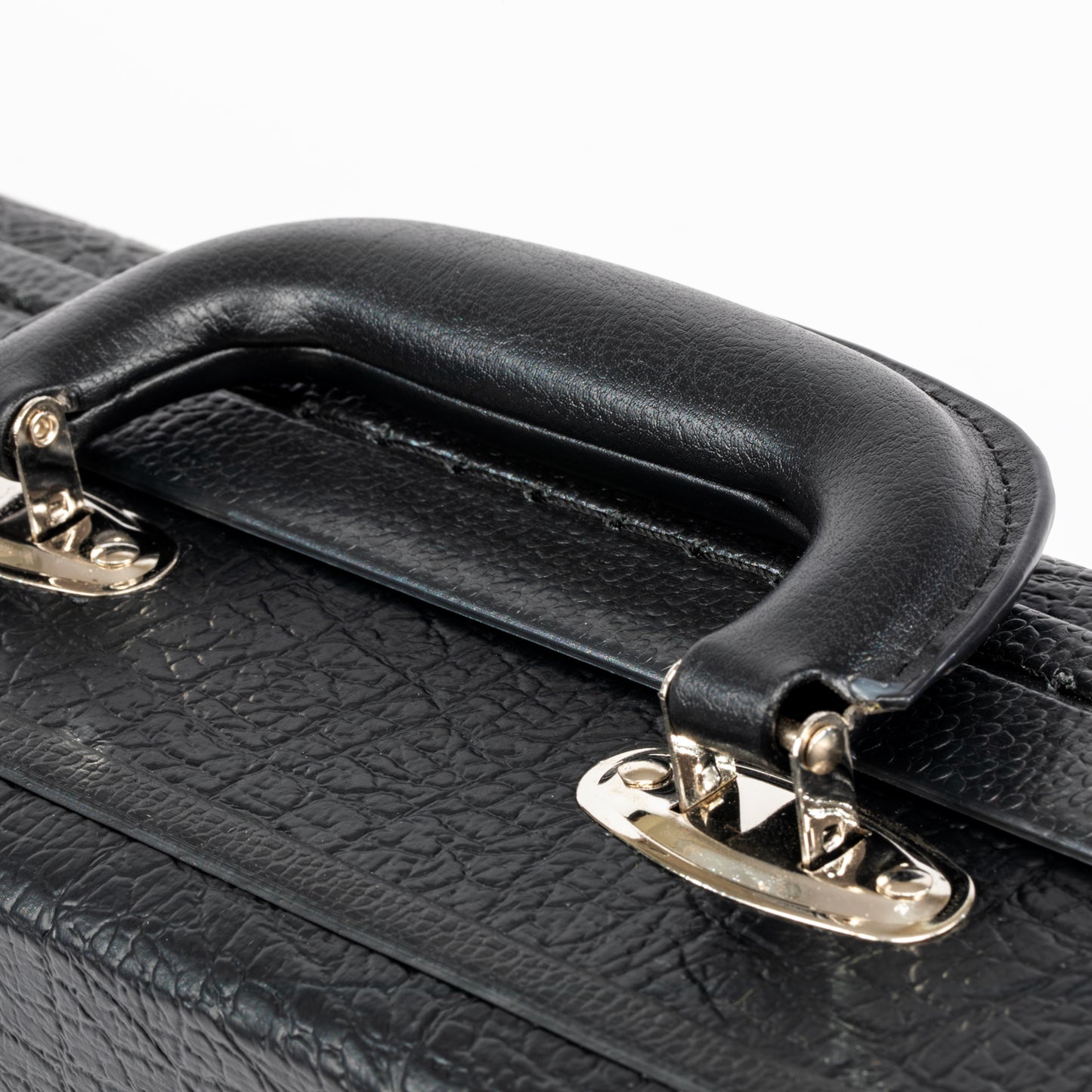 Teardrop Black Tolex & Leopard Plush for Strat/Tele Styles