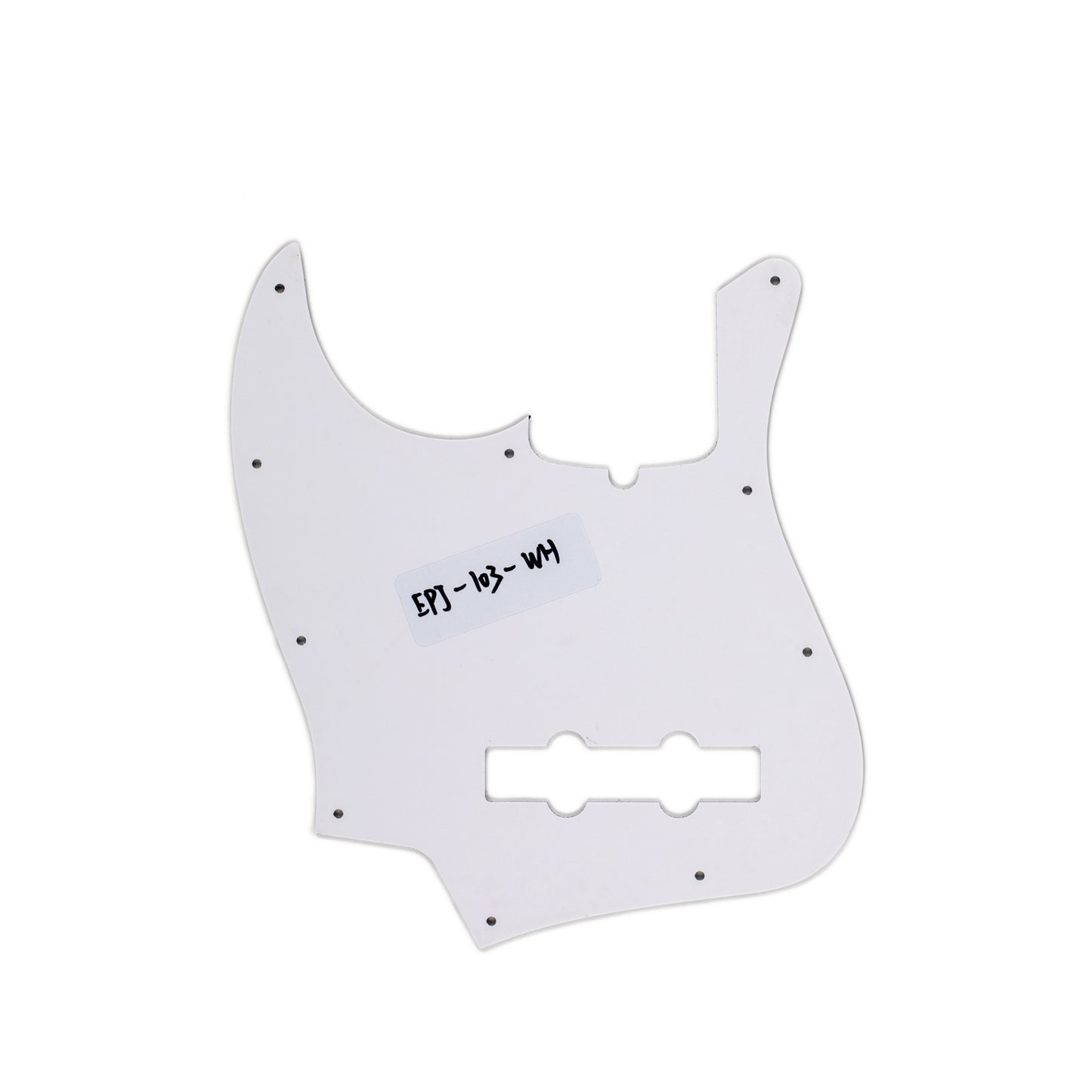 AE Guitars® J-Bass 3-PLY W/B/W White Pickguard
