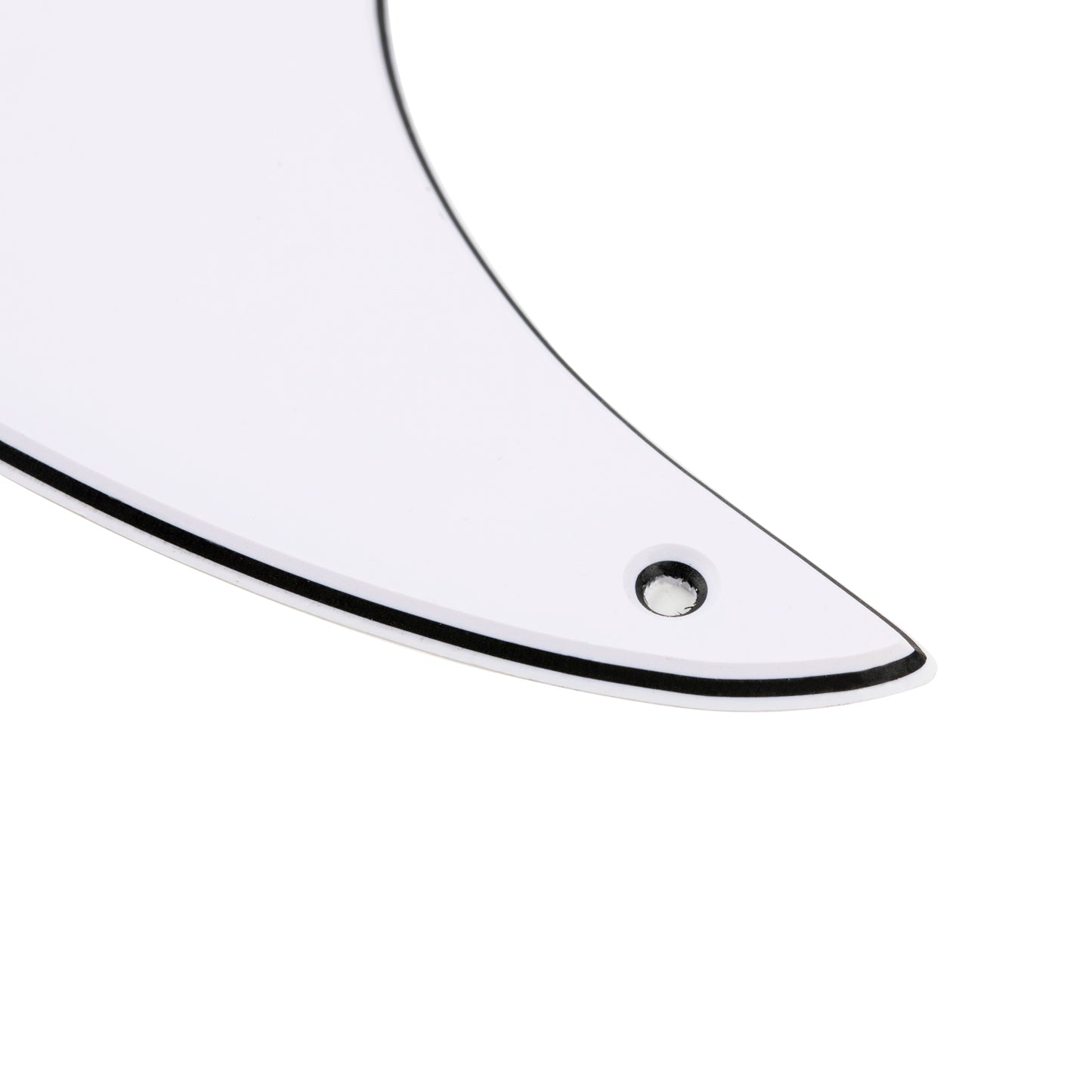 AE Guitars® J-Bass 3-PLY W/B/W White Pickguard