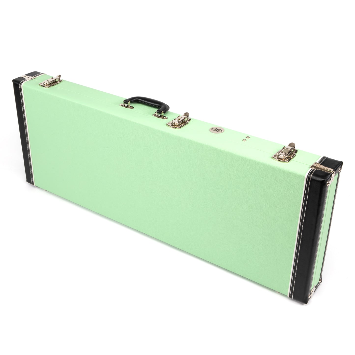 Allen Eden Seafoam Green Tolex/Black Interior Hard Shell Guitar Case