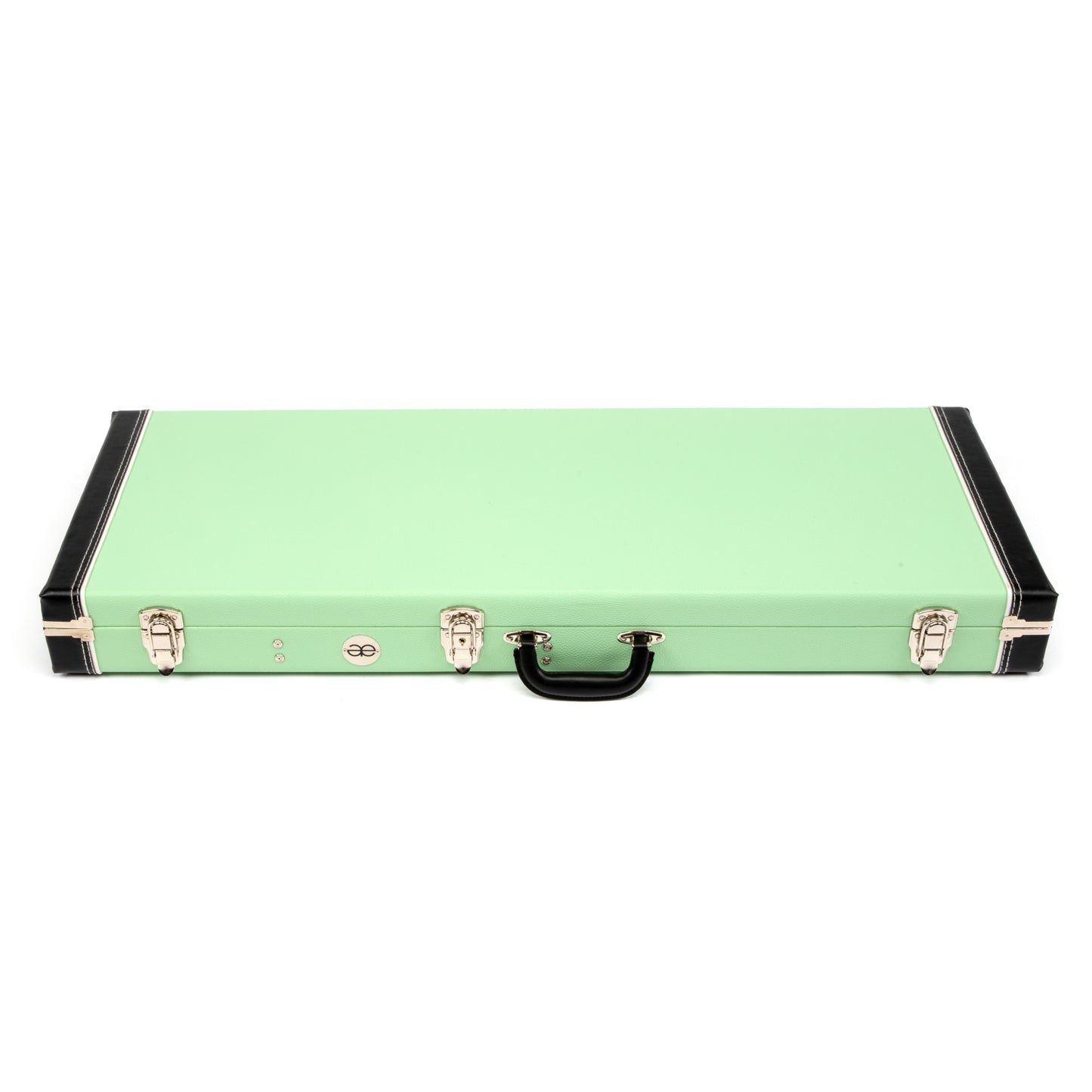 Allen Eden Seafoam Green Tolex/Black Interior Hard Shell Guitar Case