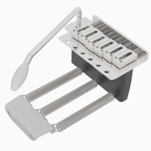 Hipshot® 6 String 6 Screw Synchronized Tremolo Bridge Modern Spacing