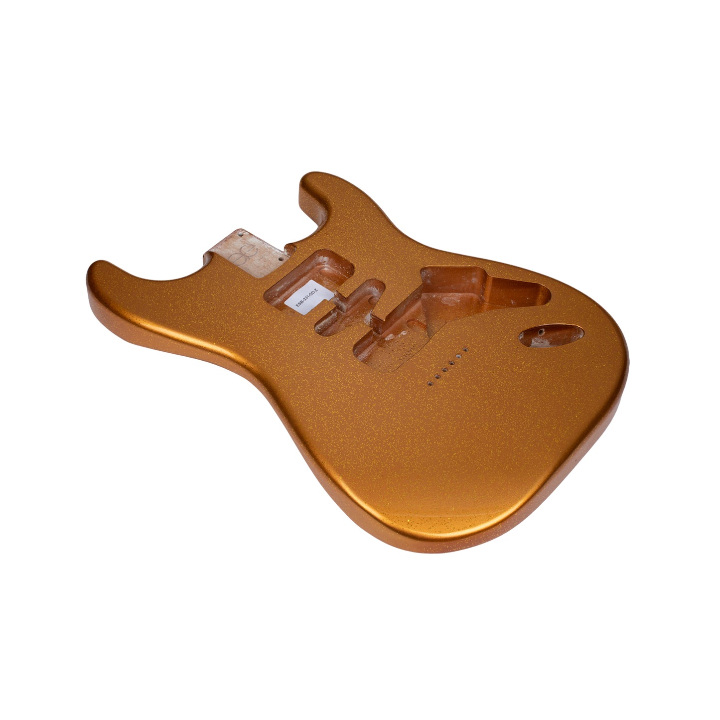 AE Guitars® S-Style Alder Replacement Guitar Body Gold Flake