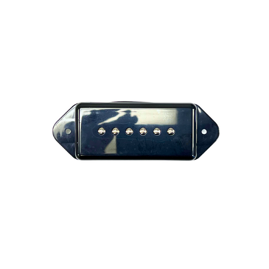 Artec Alnico 5 Soap Bar Dog Ear Pickup set Black