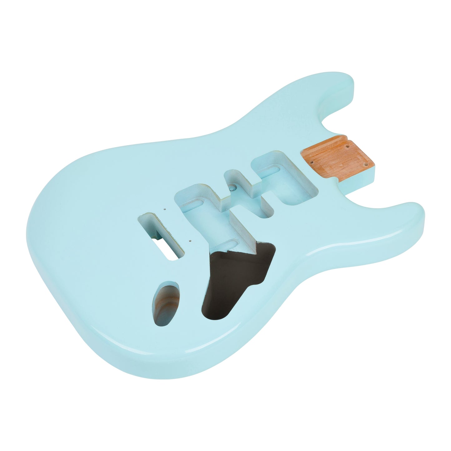 AE Guitars® S-Style Alder Replacement Guitar Body Sonic Blue Nitro