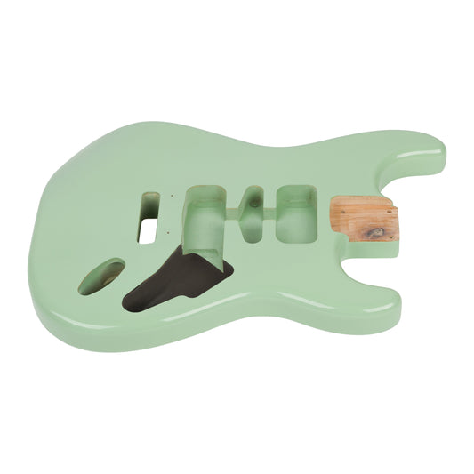 AE Guitars® S-Style Alder Replacement Guitar Body Surf Green Nitro