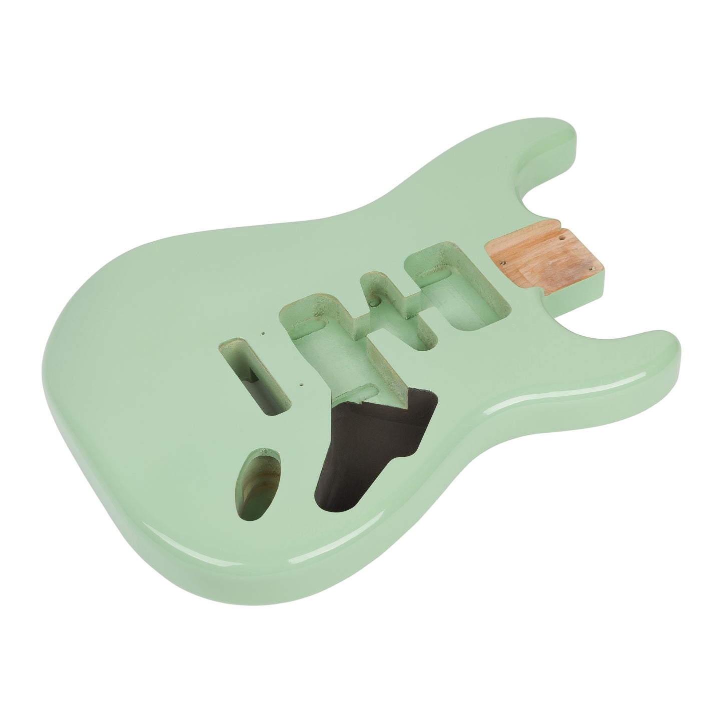AE Guitars® S-Style Alder Replacement Guitar Body Surf Green Nitro
