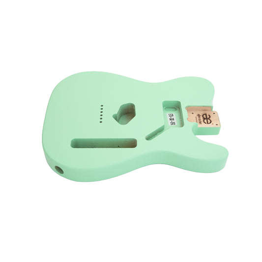 AE Guitars® T-Style Paulownia Replacement Guitar Body Seafoam Green