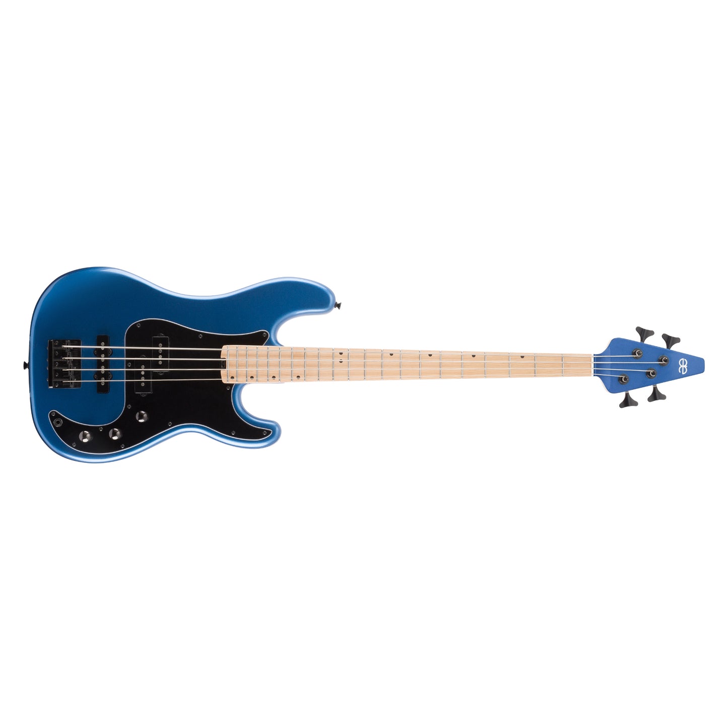 Allen Eden Guitars Nova IV Electric Bass Guitar Midnight Blue