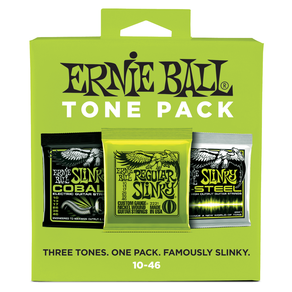 Ernie Ball Regular Slinky Electric Tone Pack - 10-46 Gauge