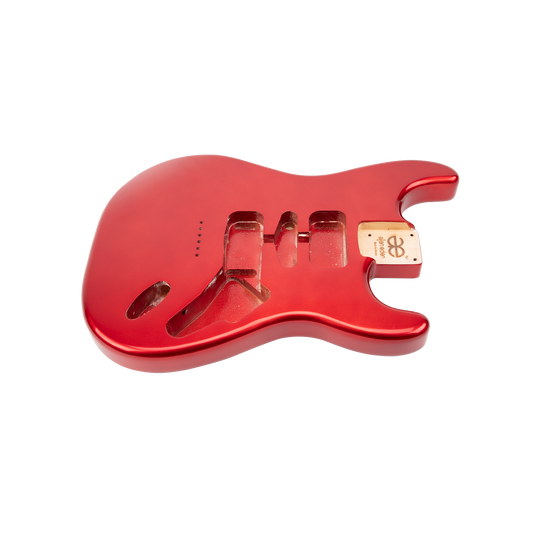 AE Guitars® S-Style Alder Replacement Guitar Body Metallic Red