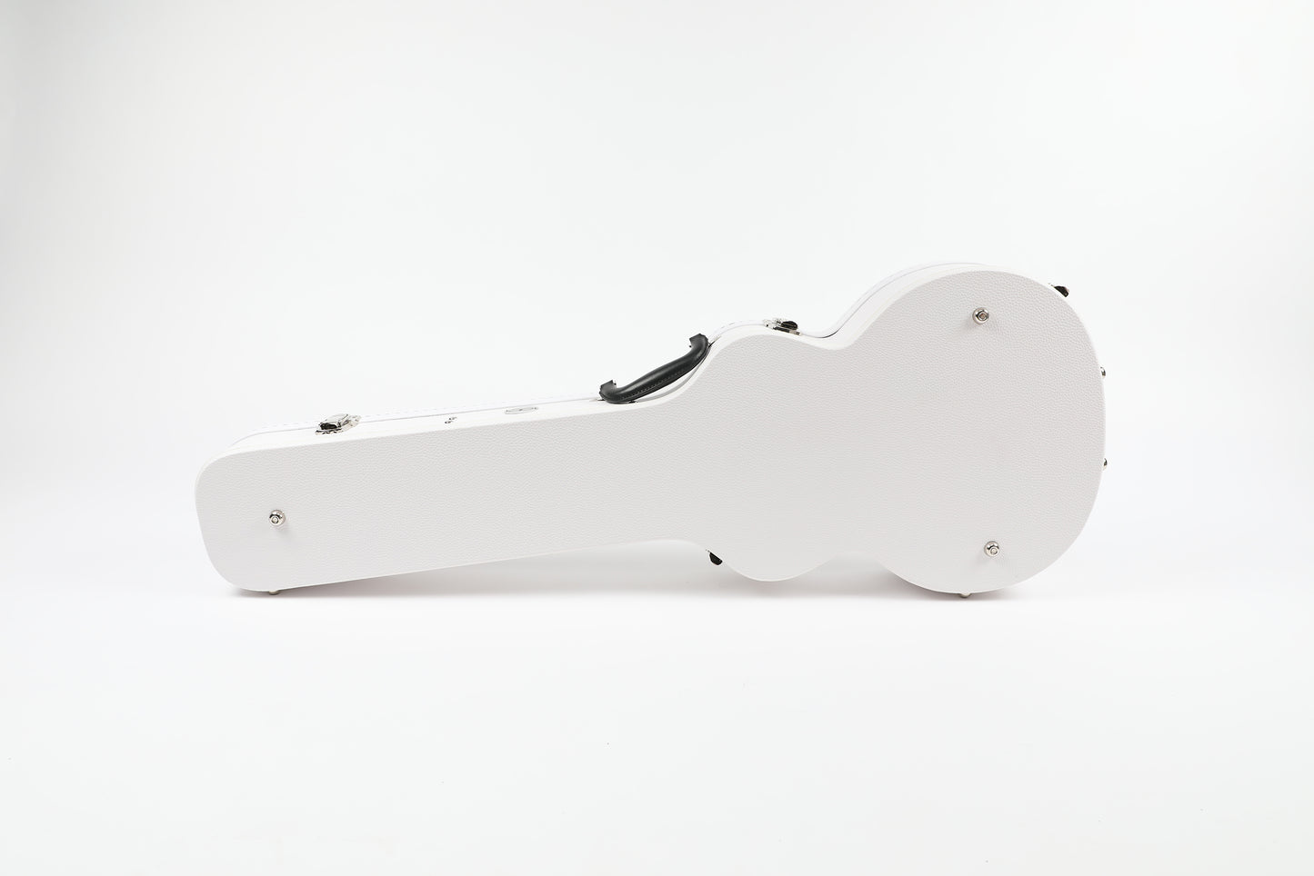 Allen Eden Arch Top Les Paul White Hard Shell Guitar Case