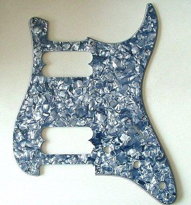 American Lonestar S-Style Silver Pearloid Pickguard