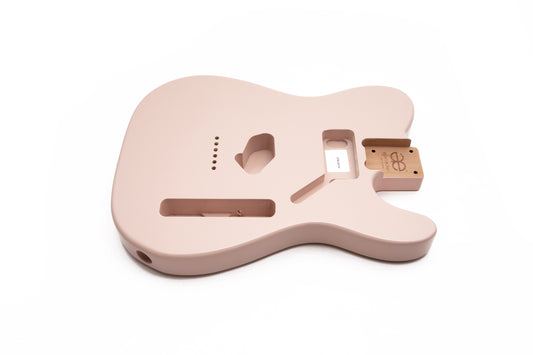 Allen Eden® Alder Shell Pink Replacement Guitar Body