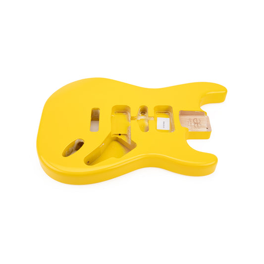 AE Guitars® S-Style Alder Replacement Guitar Body Graffiti Yellow