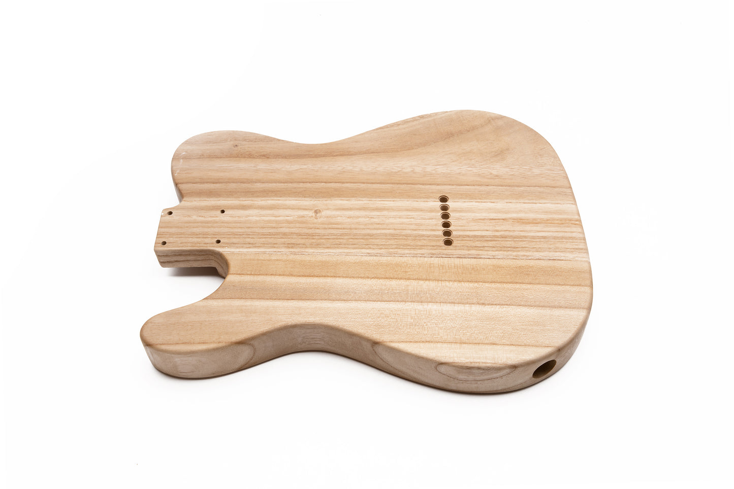 AE Guitars® T-Style Paulownia Replacement Guitar Body Natural Satin