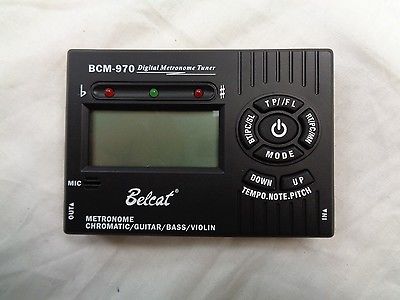 The Belcat BCM970 Digital Metronome and Tuner