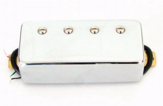 Artec Mini Humbucker Violin Bass Bridge Pickup Chrome