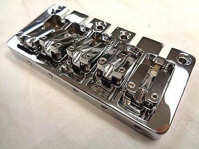 MINGS 5 String Bass Guitar Bridge Chrome #BB504