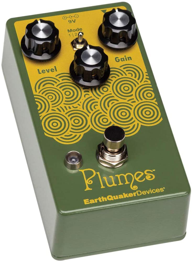 EarthQuaker Devices Plumes Small Signal Shredder Overdrive Guitar Effects Pedal