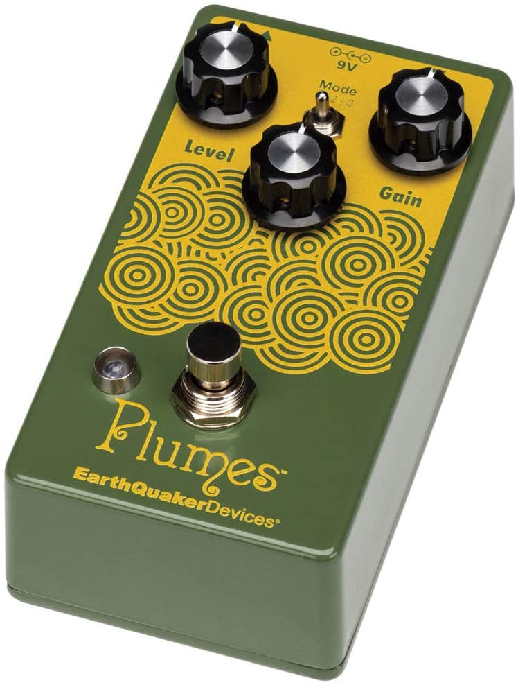 EarthQuaker Devices Plumes Small Signal Shredder Overdrive Guitar Effects Pedal