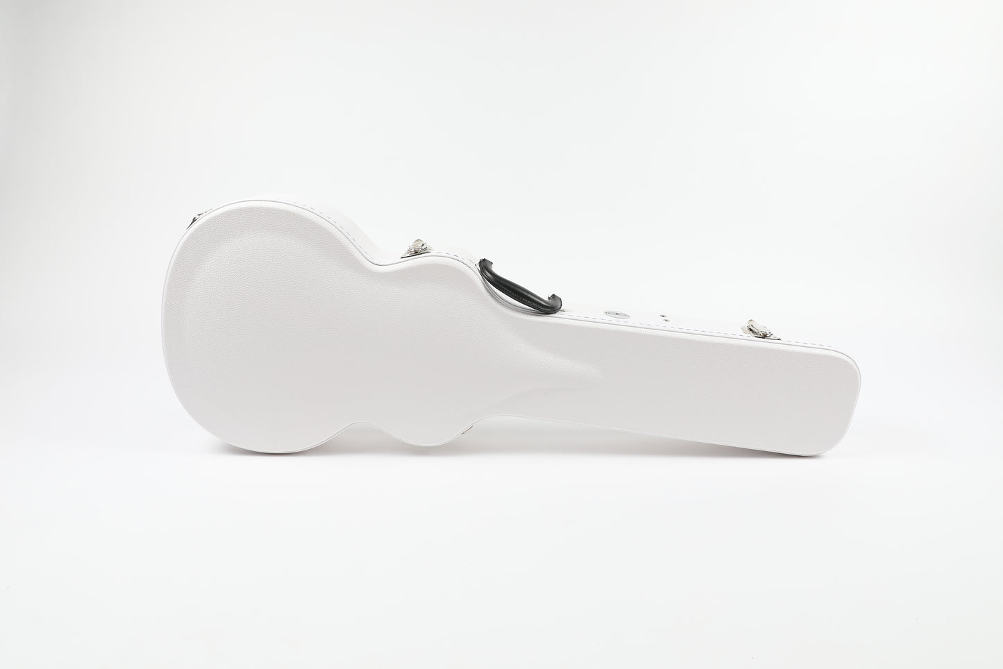 Allen Eden Arch Top Les Paul White Hard Shell Guitar Case