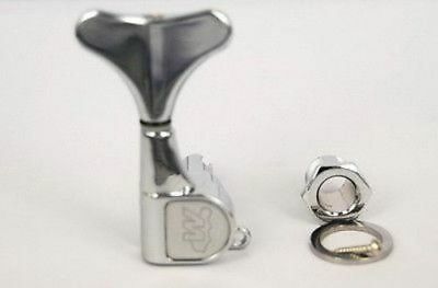Wilkinson Diecast Bass Tuner Tuning Peg Chrome Right Handed