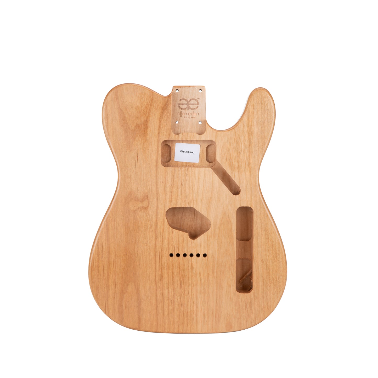 AE Guitars® T-Style Alder Replacement Guitar Body Natural Finish