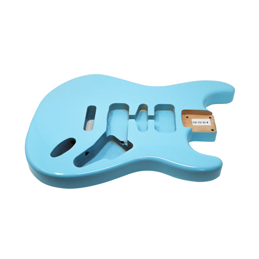 AE Guitars® S-Style Alder Replacement Guitar Body Sonic Blue