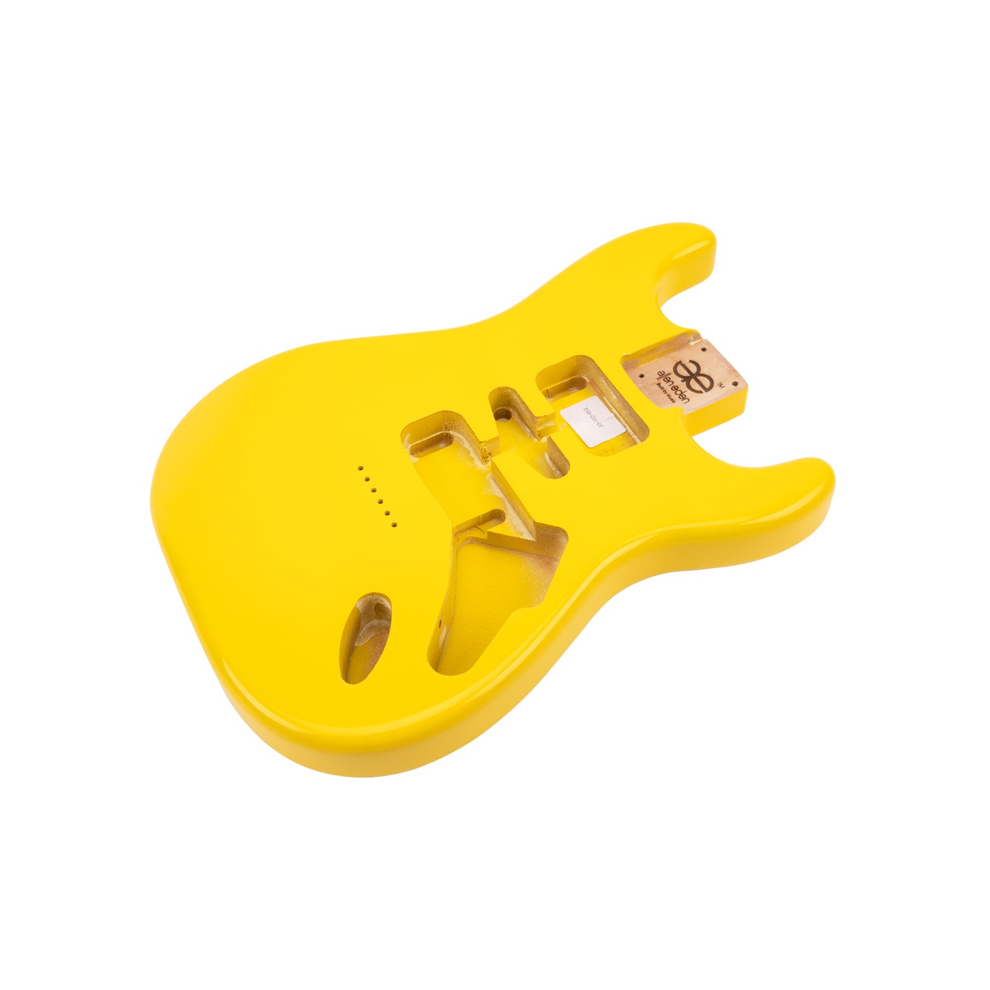 AE Guitars® S-Style Alder Replacement Guitar Body Graffiti Yellow