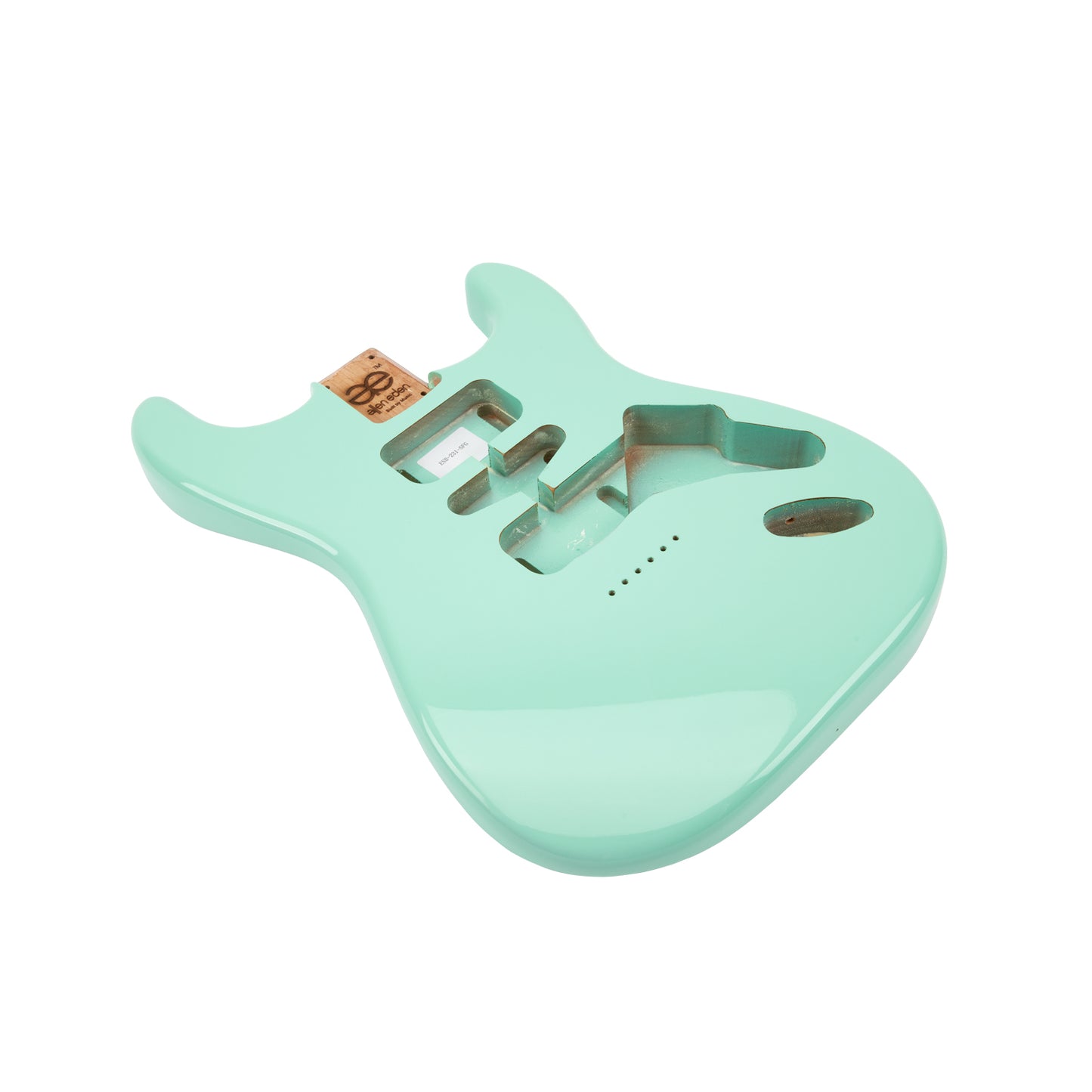 AE Guitars® S-Style Alder Replacement Guitar Body Seafoam Green