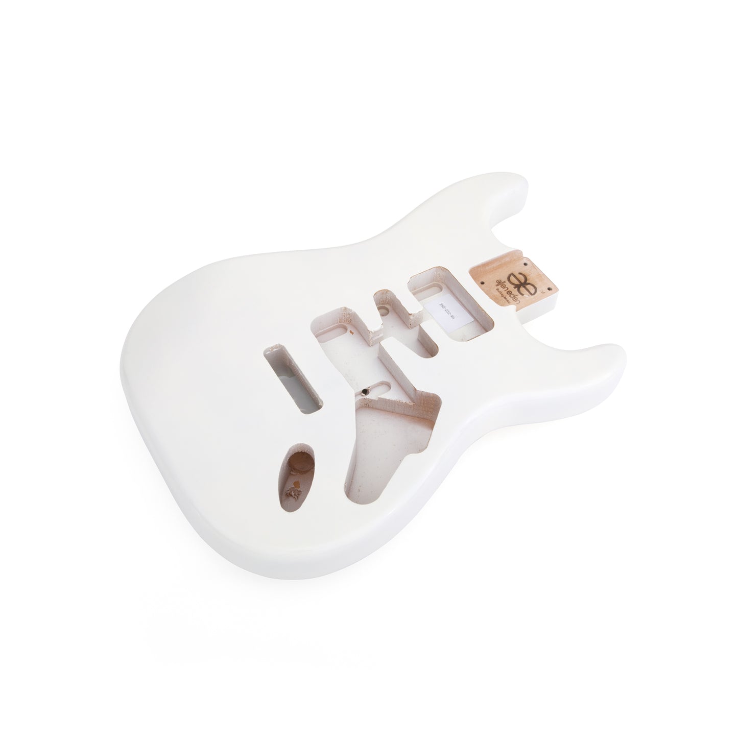 AE Guitars® S-Style Alder Replacement Guitar Body White