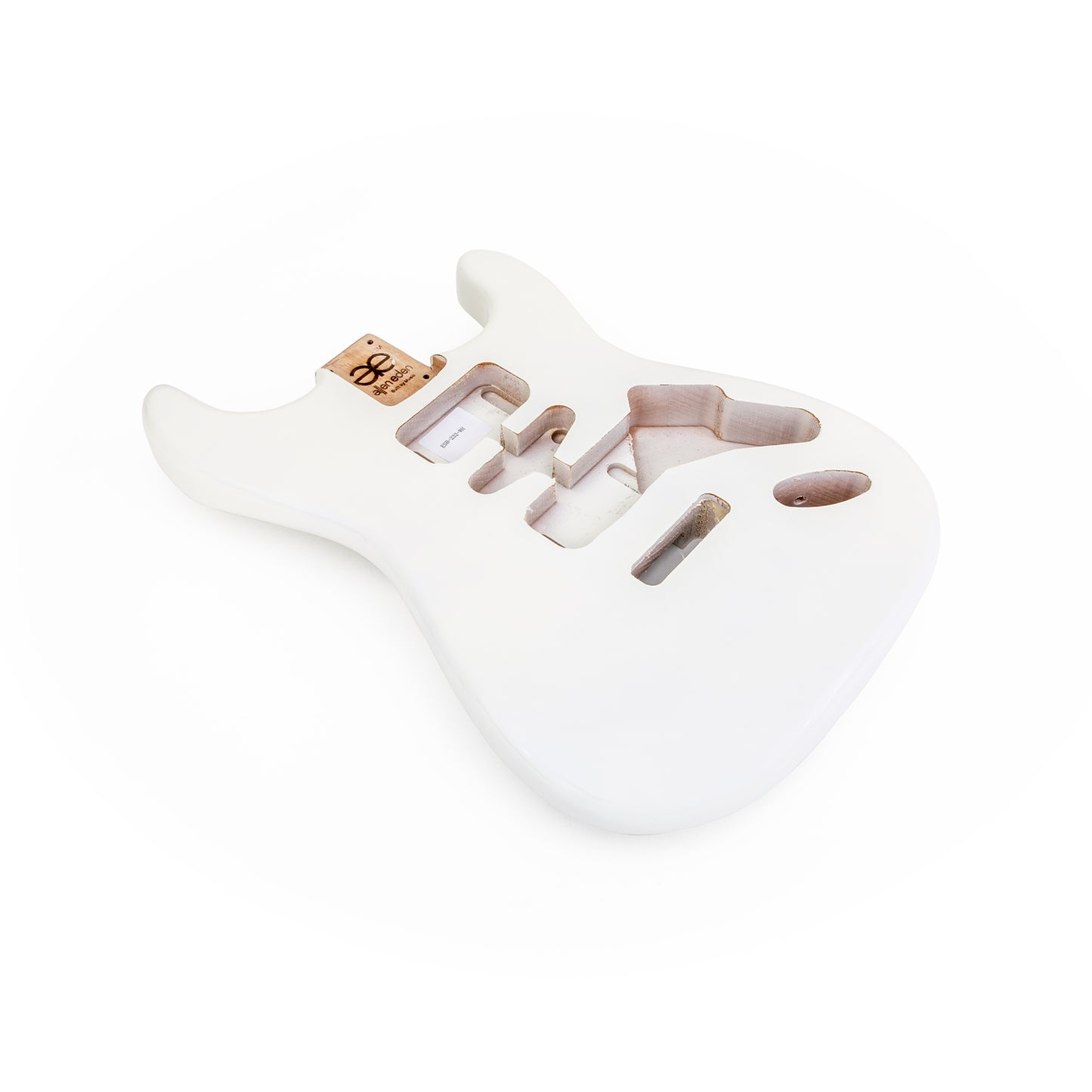 AE Guitars® S-Style Alder Replacement Guitar Body White