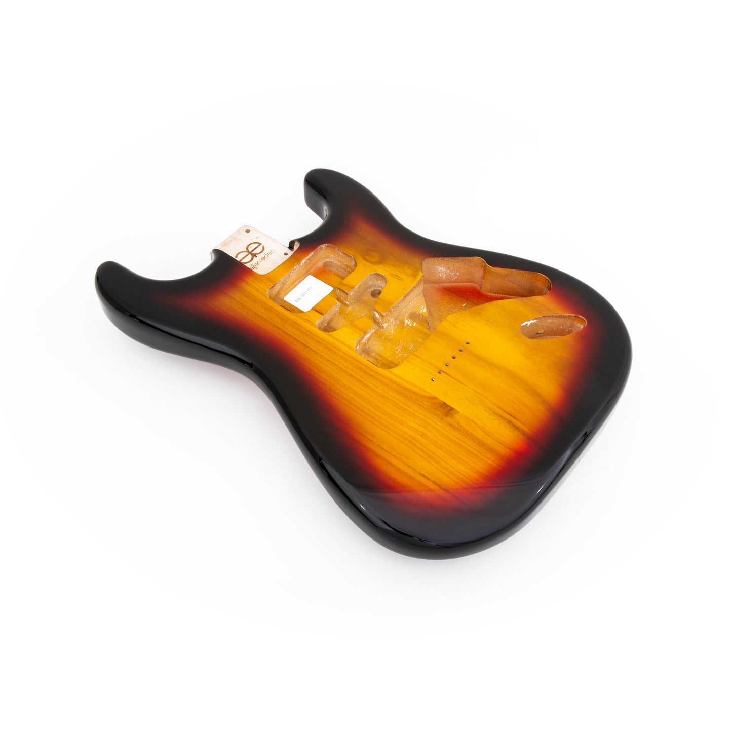 AE Guitars® S-Style Paulownia Replacement Guitar Body 3-Tone Sunburst