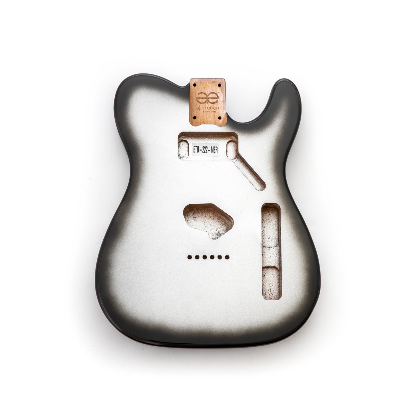 AE Guitars® T-Style Alder Replacement Guitar Body Mercury