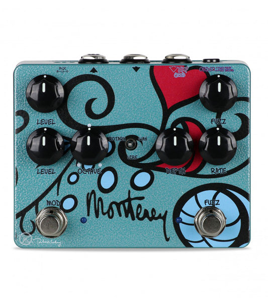 Keeley Monterey Rotary Fuzz Vibe Multi-effects Pedal