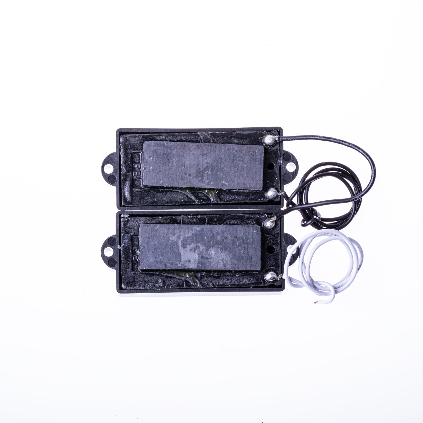 Mings Closed Cover 4 String P Bass Pickup Set Black #PBC